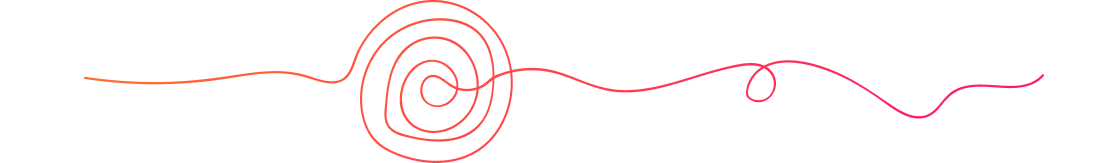 Linea rosada que indica un inicio con un problema y el fin con la resoluciÃ³n del problema